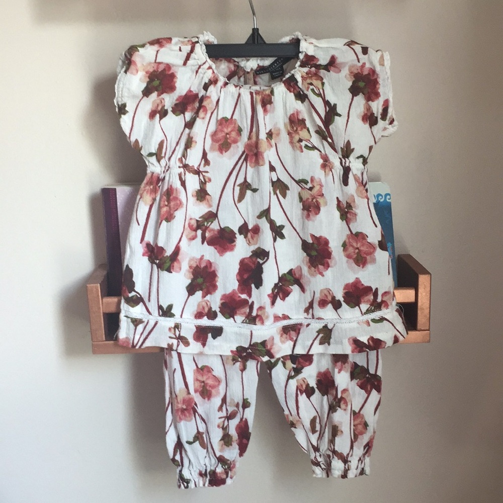 Victoria Beckham for Target floral two piece set